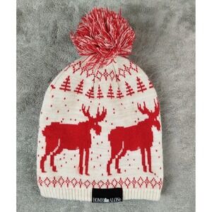Home Alone 2015 Moose Knit Beanie Hat Winter Pom OSFA Christmas Holiday Movie‎